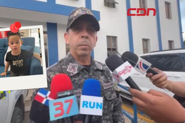 Diego Pesqueira, vocero de la Policía Nacional ofrece detalles sobre el caso de niño desaparecido en Jarabacoa.
