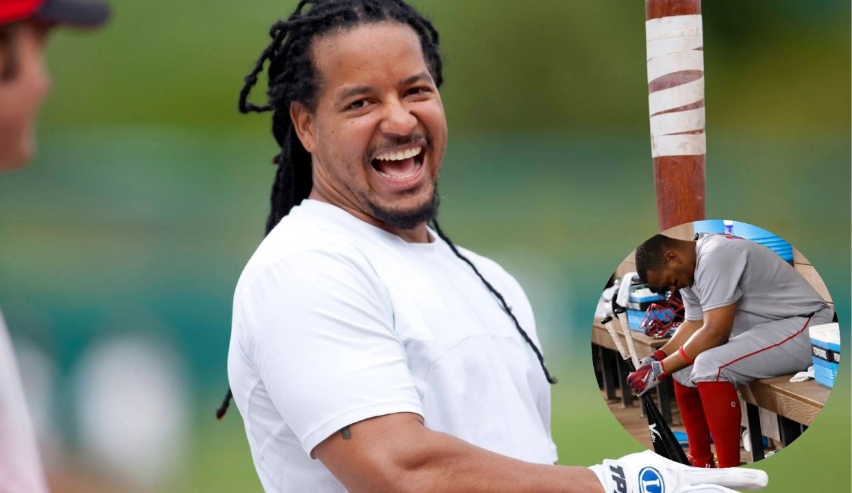 Manny Ramírez le ofrece su ayuda a Rafael Devers