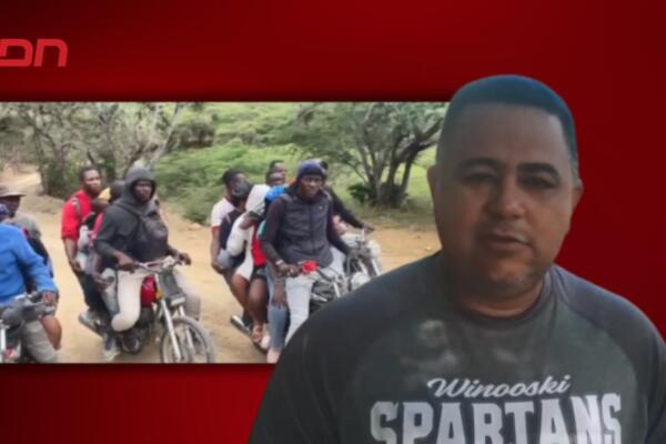 El director de La Caya dijo que diariamente circulan más de 20 haitianos por esa zona. 
