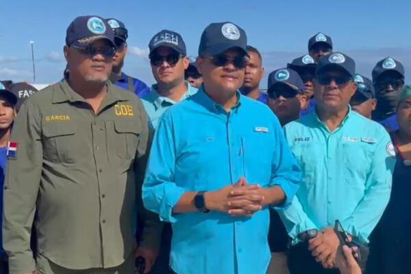 El director del Centro de Operaciones de Emergencias (COE), Juan Manuel Méndez.