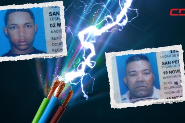 Nixon Vásquez Mota y su sobrino Jostyn Wili Valdez Romero, perdieron la vida electrocutados. 