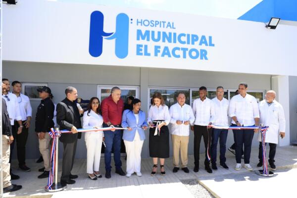 La vicepresidenta Raquel Peña entregó el Hospital Municipal El Factor y el Centro de Primer Nivel (CPN) Arroyo al Medio.