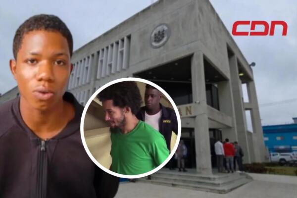 Edwin Durán y Julio Pichardo, a quien impusieron garantía económica por robo en oficinas de Coraasan. 