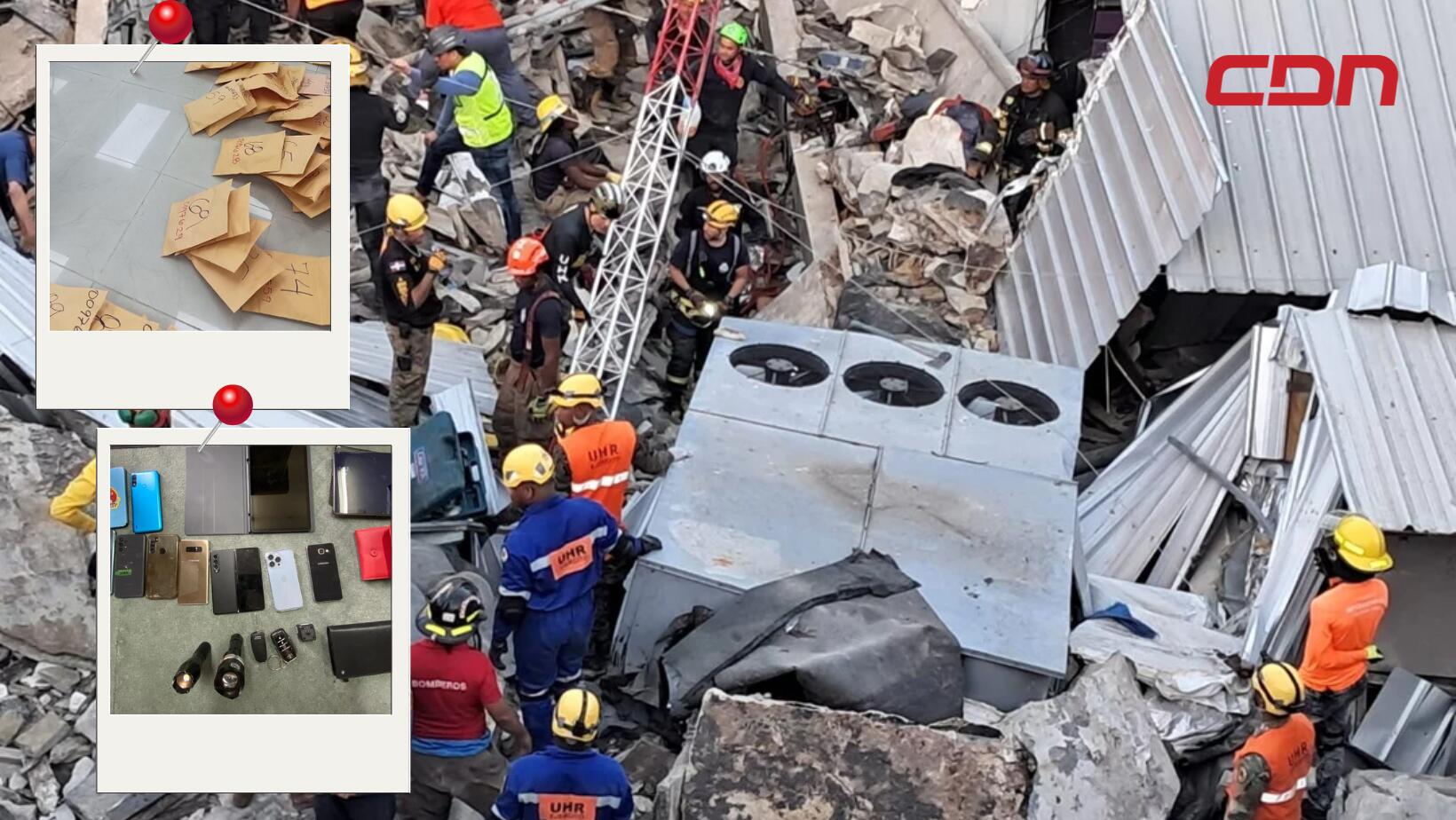 Inicia fase de retiro de pertenencias de víctimas del colapso en discoteca Jet Set