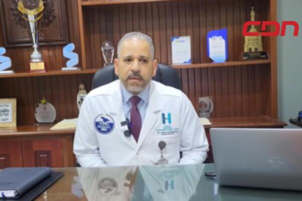 José Luis Bautista, director del Hospital Universitario José María Cabral y Báez.