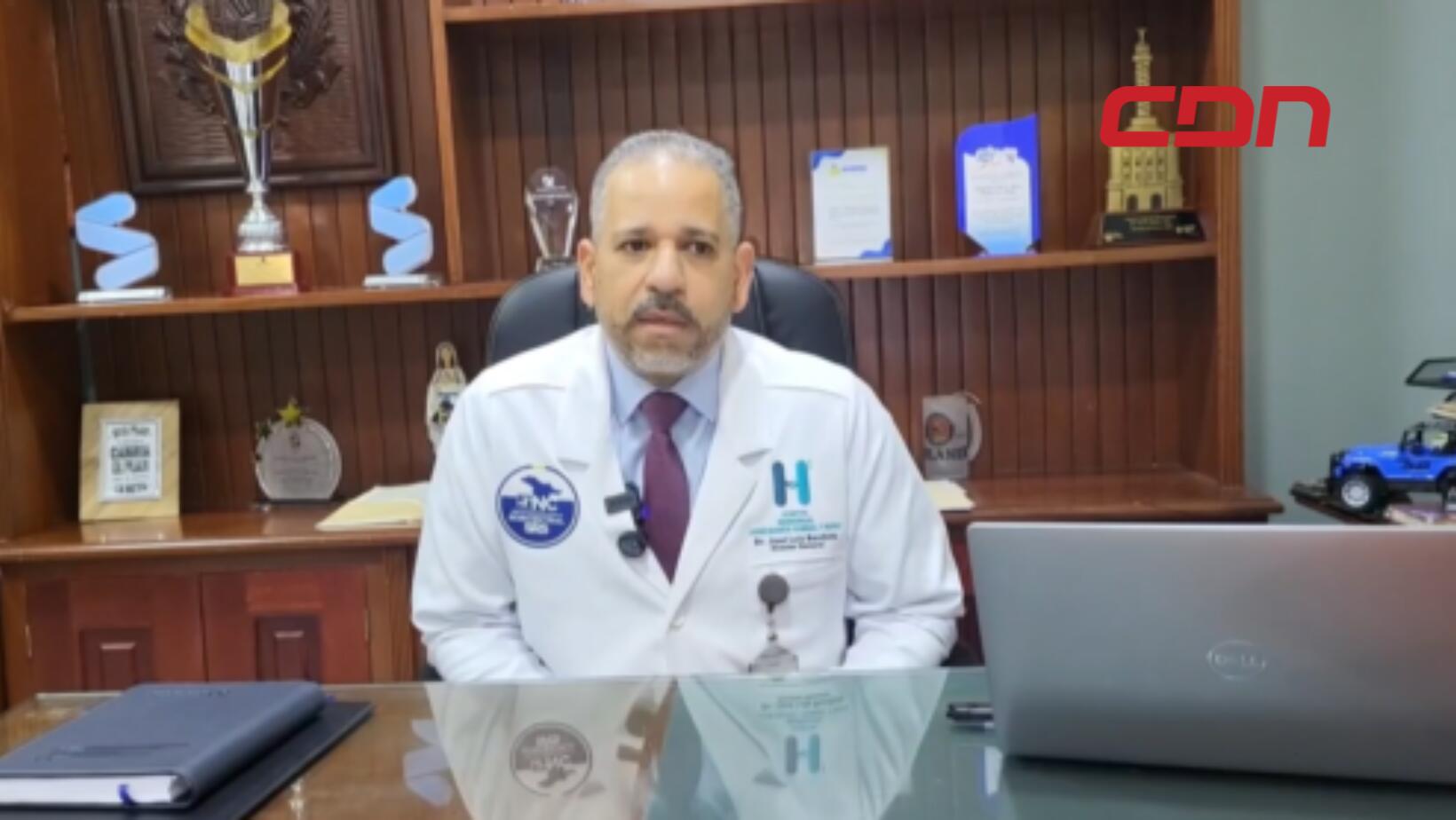 José Luis Bautista, director del Hospital Universitario José María Cabral y Báez.