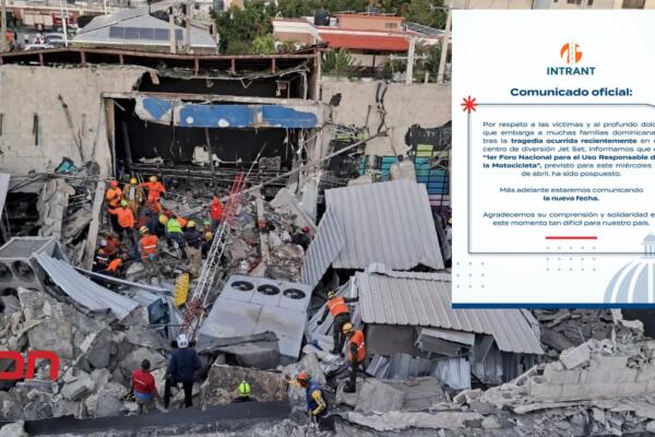 Intrant suspende Foro Nacional sobre Motocicletas tras tragedia en Jet Set