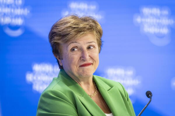 La directora gerente del Fondo Monetario Internacional (FMI), Kristalina Georgieva. EFE/Michael Buholzer