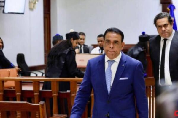 Alexis Medina enfrenta cargos junto a otros acusados por presunta estafa al Estado dominicano por casi cinco mil millones de pesos. (Foto: fuente externa)