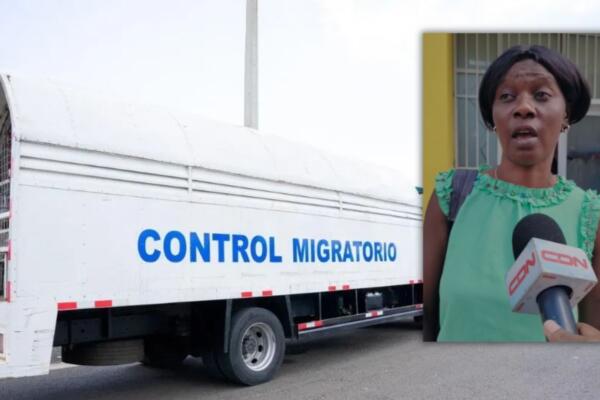 Haitiana denuncia abuso de Migración pese a estar legalizada. (foto, fuente externa)