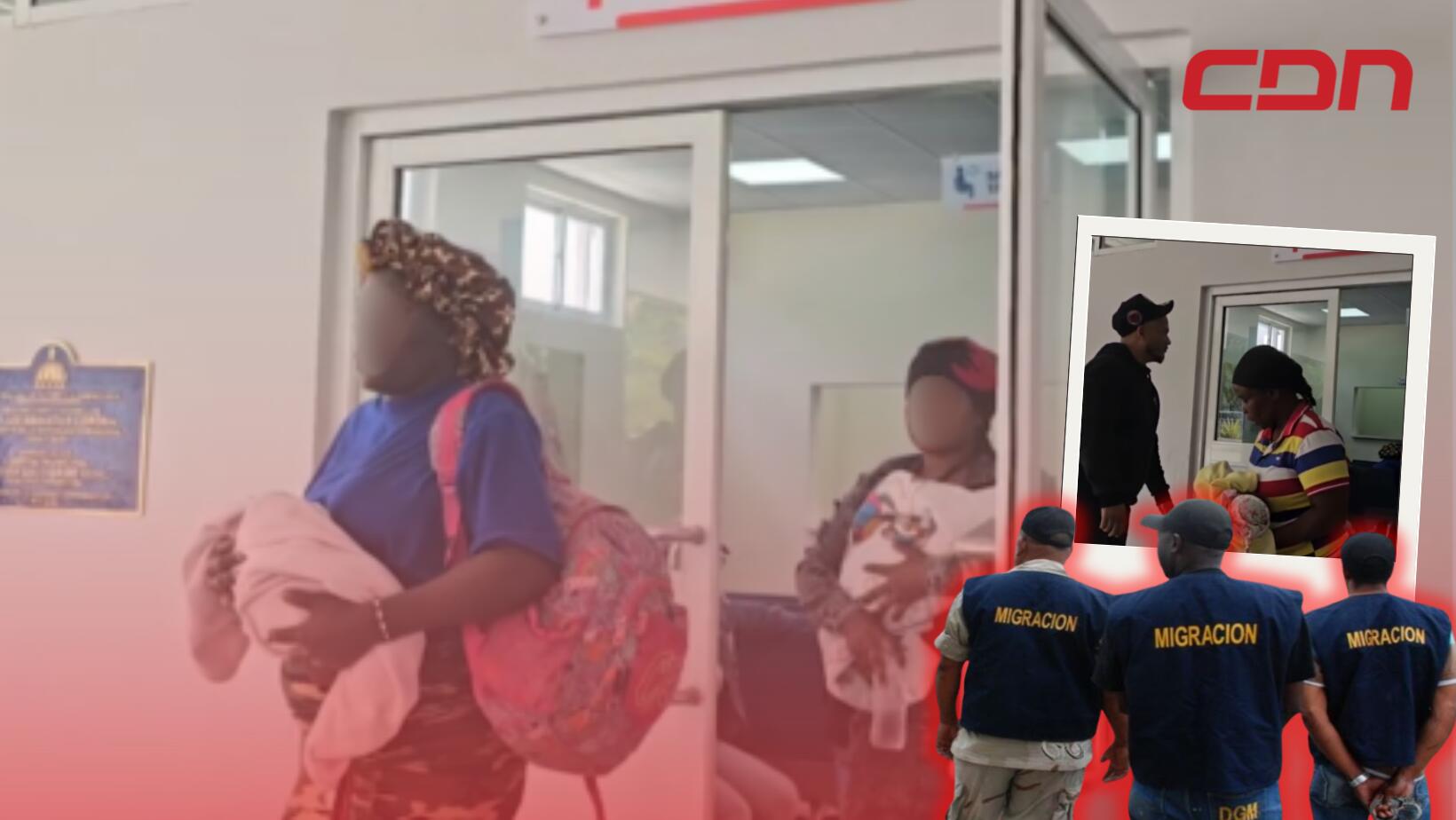 Migración detiene a cuatro mujeres haitianas en hospital