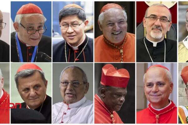 la lista de 12 ‘papables’ para sustituir al papa Francisco. (foto, fuente externa)