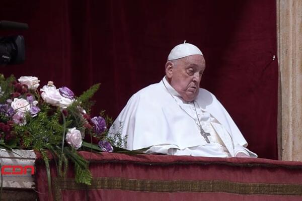 Las últimas palabras del papa Francisco antes de su fallecimiento el pasado lunes a los 88 años. (foto, fuente externa)