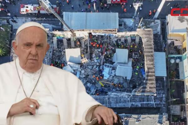 Papa Francisco se solidariza con el pueblo dominicana por tragedia donde 136 personas han perdido la vida. 