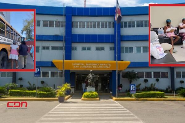 Migración detiene a parturientas haitianas en la Maternidad de Los Mina. (foto, fuente externa)