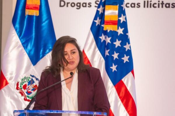Encargada de negocios de la Embajada de Estados Unidos en RD, Patricia Aguilera.