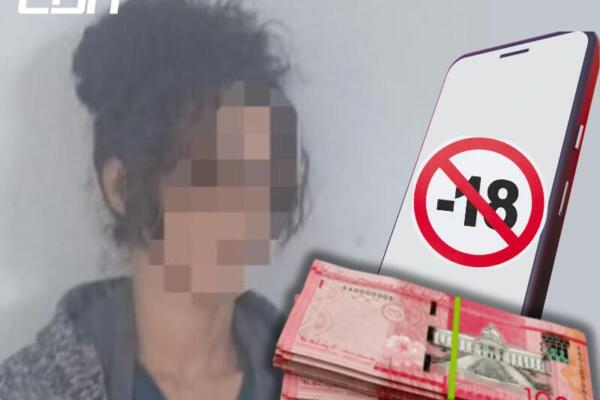 Agentes pertenecientes a la Policía Cibernética apresaron a una mujer por extorsión en  San Juan, específicamente en la calle Independencia. Foto: CDN Digital
