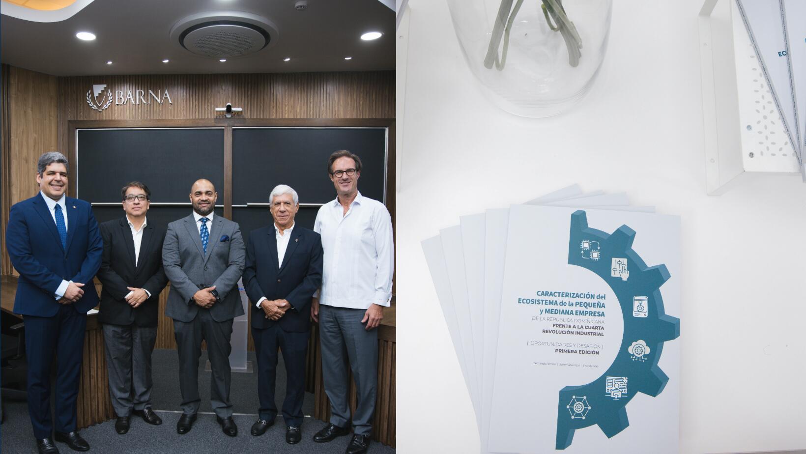 Presentan libro sobre pymes dominicanas ante la Cuarta Revolución Industrial