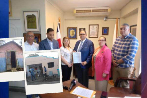 La actividad también contó con la presencia de la gobernadora de Santiago, Rosa Santos