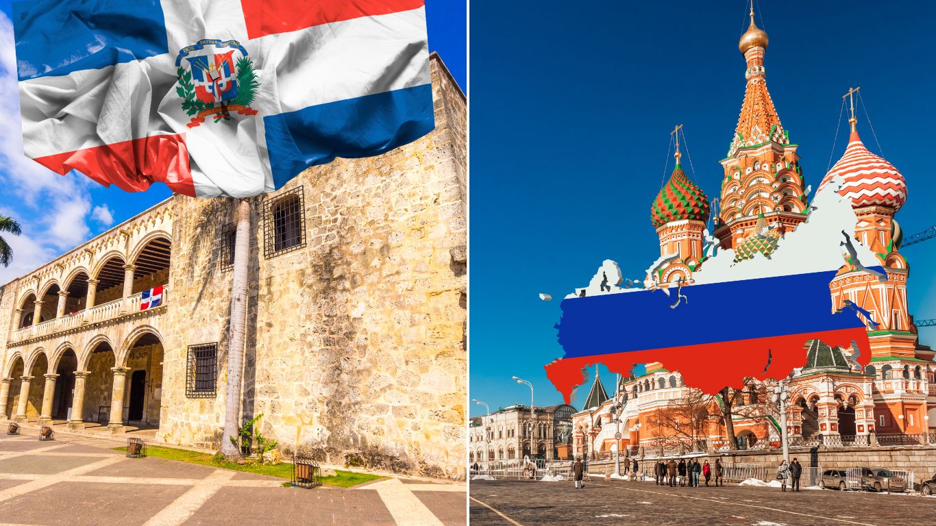 La República Dominicana y la Federación de Rusia (antigua Unión Soviética) entablaron relaciones en el 1945, hace 80 años.