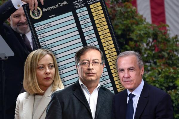 Líderes mundiales critican los aranceles de Trump.
