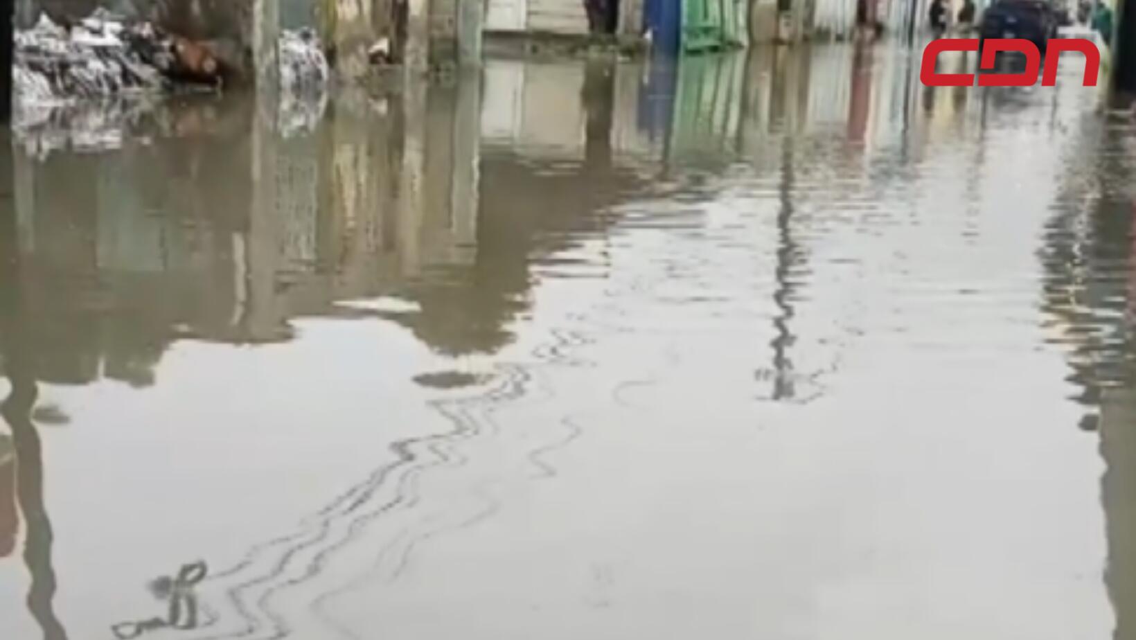Se registran inundaciones urbanas en Puerto Plata