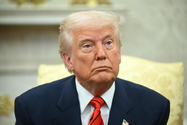 Presidente de Estados Unidos, Donald Trump. AFP