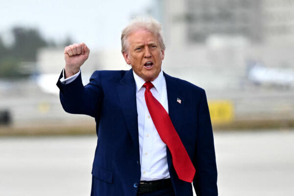 Presidente de Estados Unidos, Donald Trump. AFP
