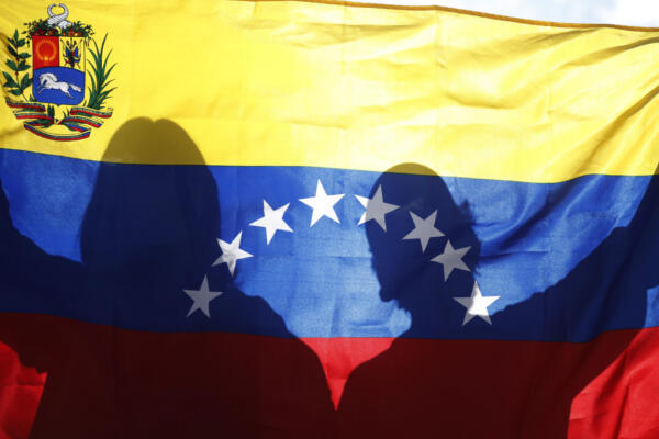 Fotografía de archivo de una bandera de Venezuela. EFE/ Rodrigo Sura