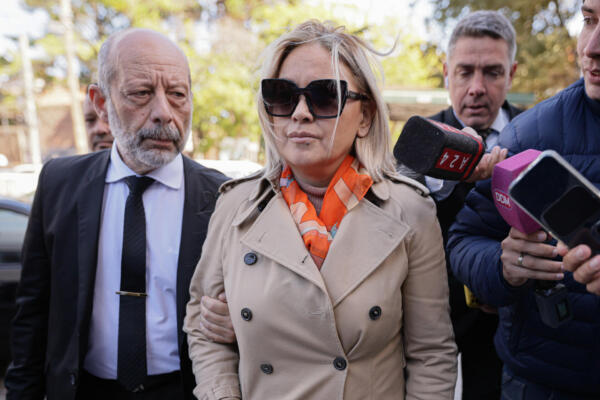Foto de Verónica Ojeda, expareja de Diego Maradona. EFE/ STR