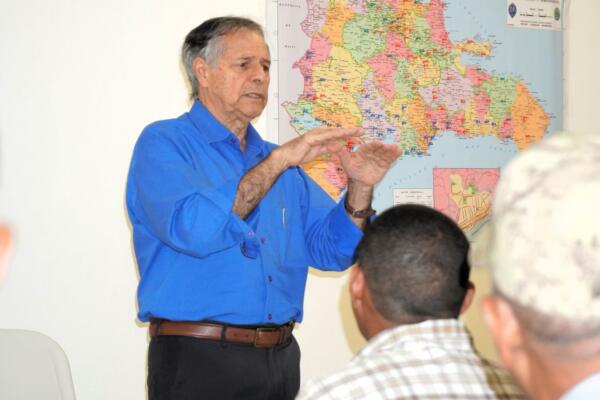 Higinio Báez Ureña, secretario general del partido Misión de Acción Solidaria (MAS)