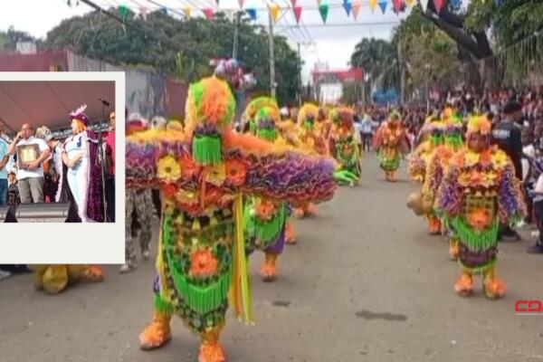 La actividad cultural la dedicaron al presidente de la Comisión Presidencial de Apoyo al Desarrollo Barrial, Rolfi Rojas. Fuente externa 