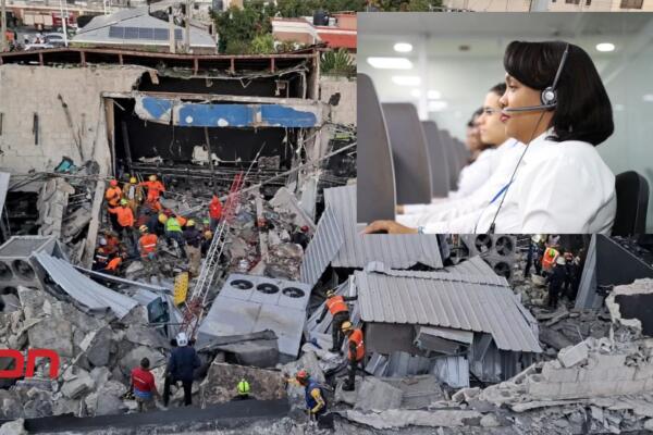 Habilitan línea *462 opción 3 para informar sobre víctimas del colapso en Jet Set. (Foto, fuente externa)
