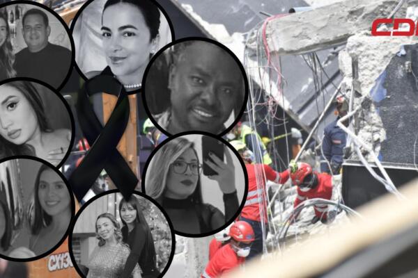 La catástrofe ha sumido en luto a la República Dominicana, afectando a familias que perdieron seres queridos, parejas, padres, hijos y amigos.