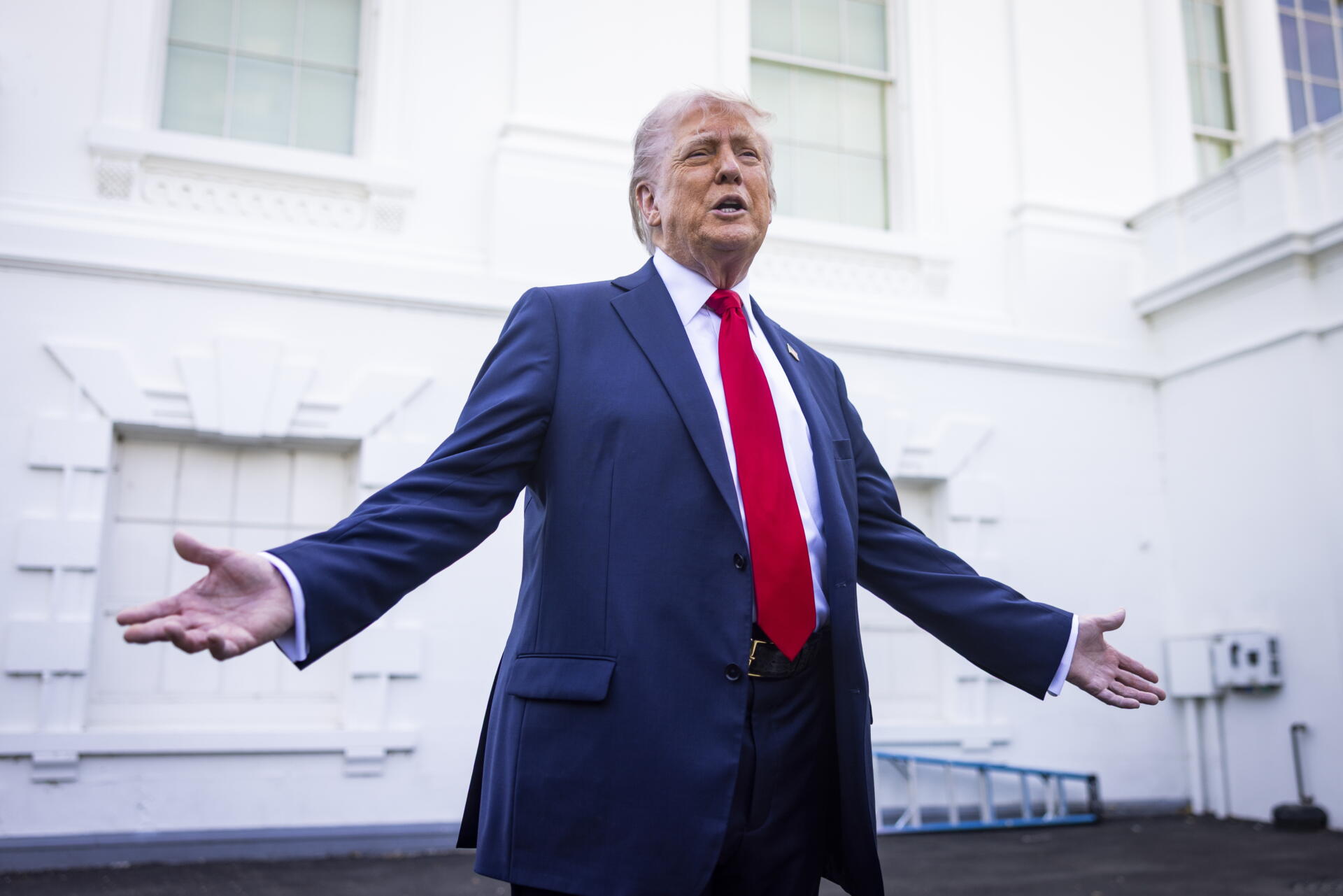 Fotografía de archivo del presidente de EE.UU., Donald Trump.