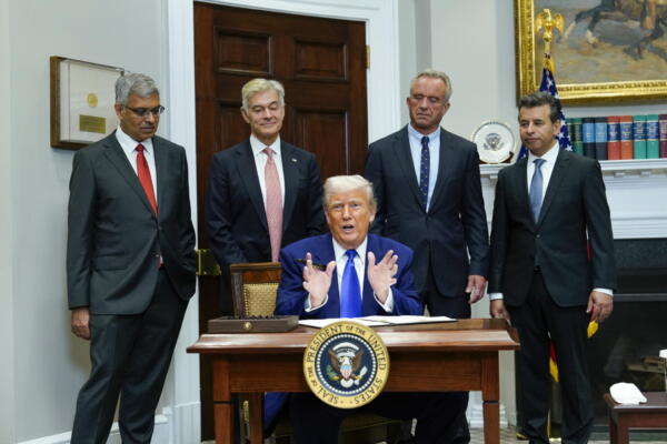 Imagen de archivo del presidente de Estados Unidos, Donald Trump 