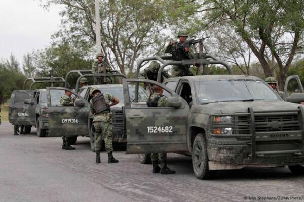 Doce hombres armados mueren en enfrentamiento con militares en México
