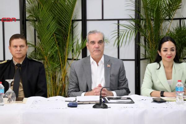 Presidente Abinader encabeza reunión de Seguridad Ciudadana. (foto, fuente externa)