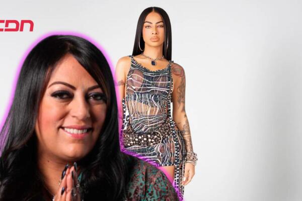 Artistas Yailin La Más Viral y la puertorriqueña La India. 