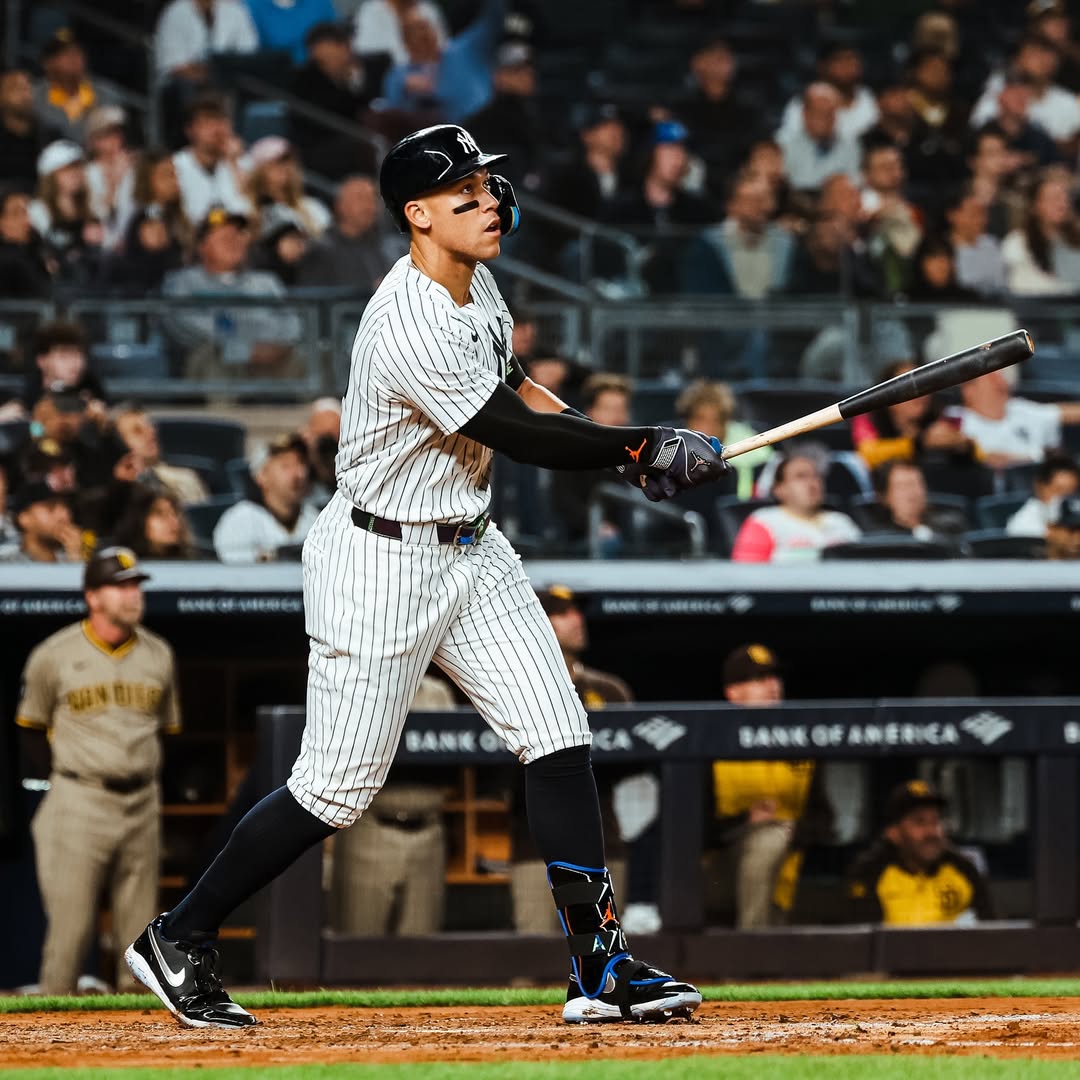 Judge, estelar jugador de los Yankees, bateó de 3-1 con dos anotadas, una impulsada y un boleto.