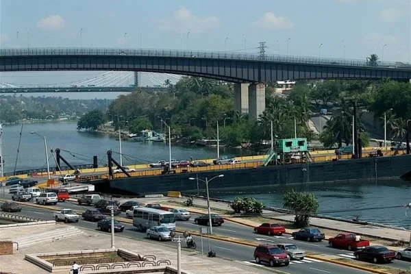 Cerraran Puente Flotante por dos horas el domingo