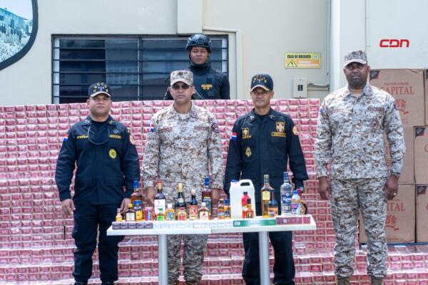 Cesfront entrega a Ceccom más de un millón de cigarrillos decomisados en la frontera. (foto, fuente externa)