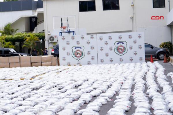 DNCD informa cargamento de marihuana ocupado en Haina supera las 6 mil libras. (Foto, fuente externa)