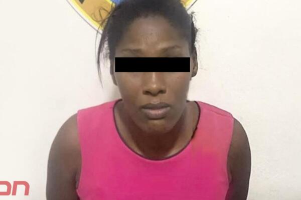 Zobrida María Chalas, acusada de matar a su hijo de dos años en La Romana. Foto: Fuente externa