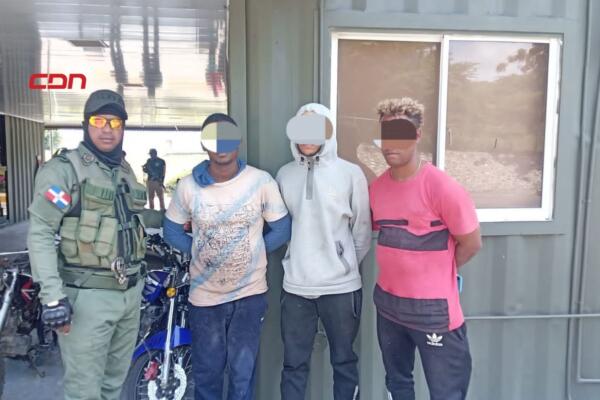 Detienen tres personas en Puerto Plata por posesión de especies marinas en veda.