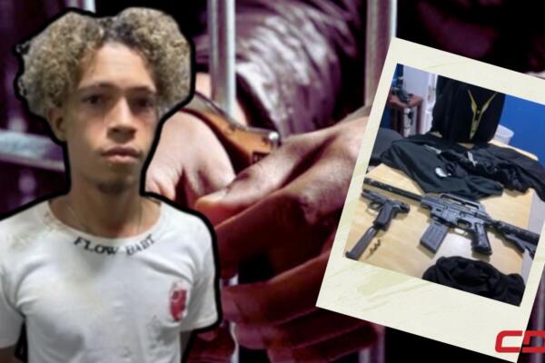 Dicrim apresa a presunto delincuente venezolano con armas en Villa Altagracia