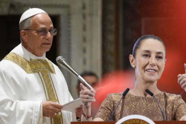 Sheinbaum asegura que invitará al papa León XIV a México