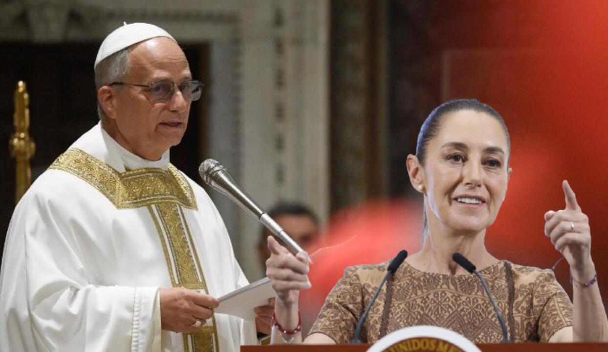 Sheinbaum asegura que invitará al papa León XIV a México