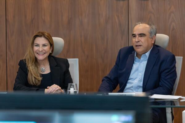 Carolina Mejía quien está al frente de la Alcaldía del Distrito Nacional.