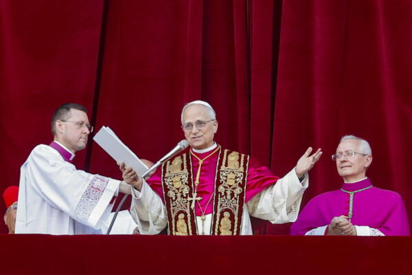 El recién elegido Papa León XIV, el cardenal estadounidense. Foto: EFE 